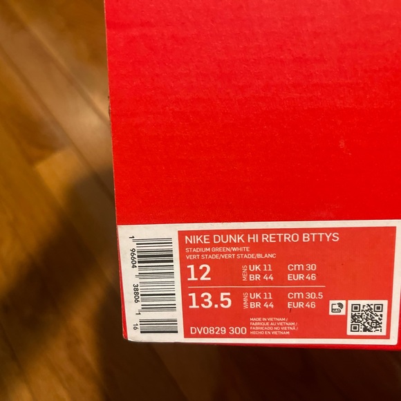Nike Air Dunk Hi Size 12 Mens
